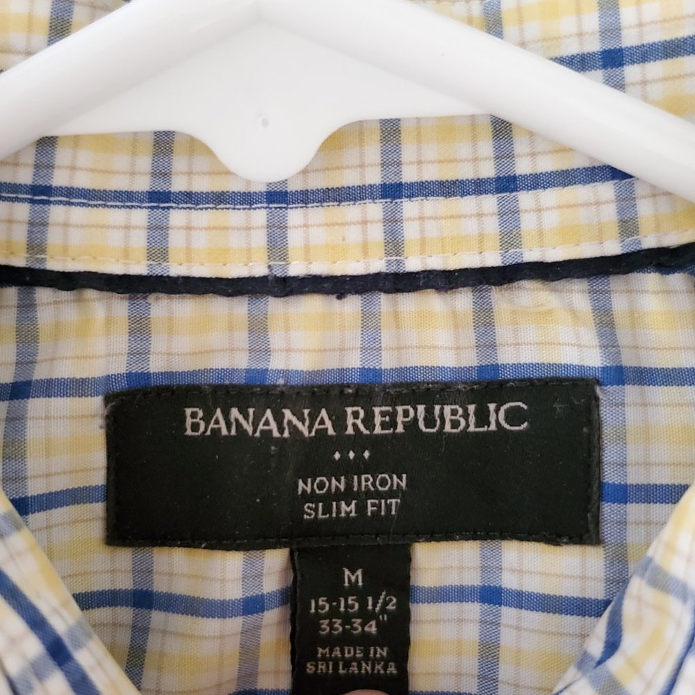 *2 for $15* Banana Republic Non-Iron Slim